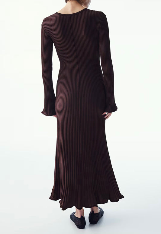 Mocha Rib Dress