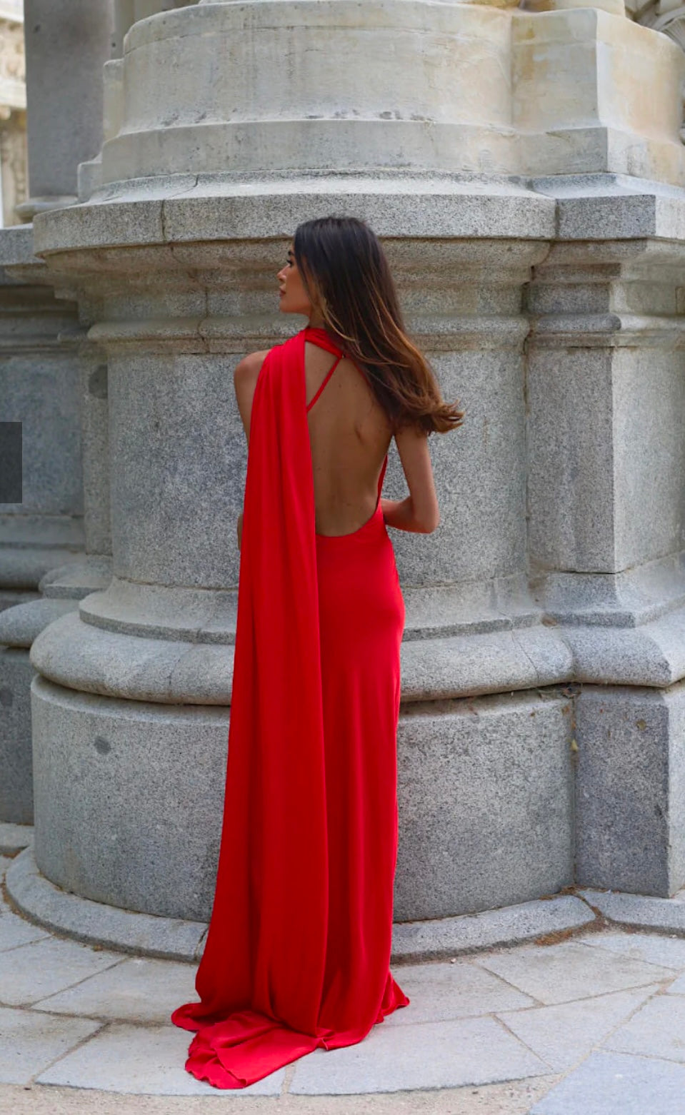 Athena Cape Dress