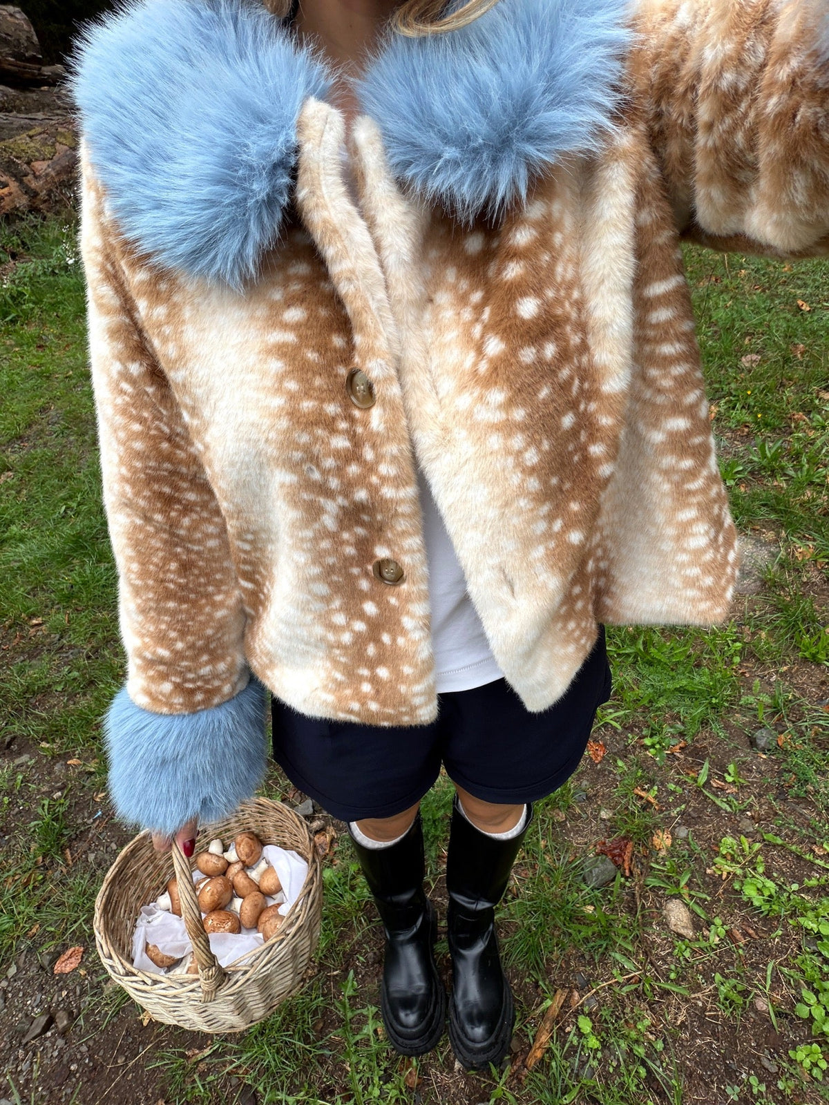 Sofia Deer Print Jacket