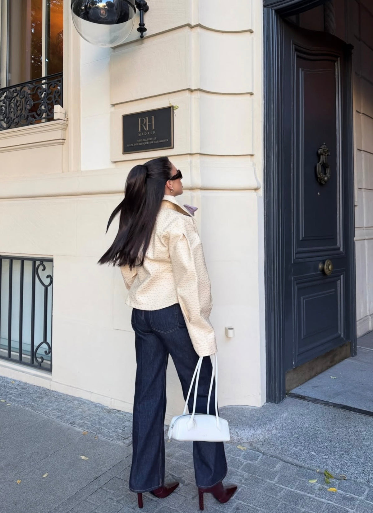 Élise Textured Collar Jacket