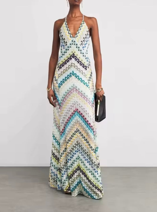 Canvas Maxi Dress