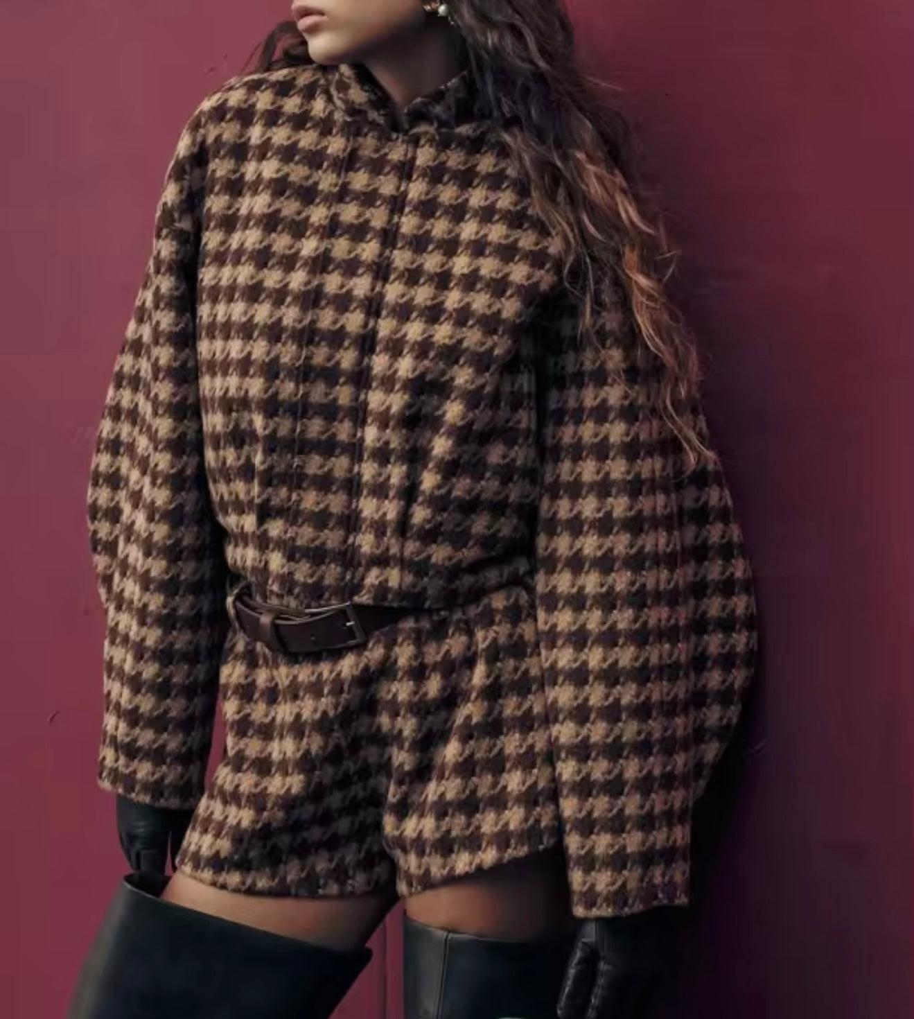 Vintage Plaid Co-ord