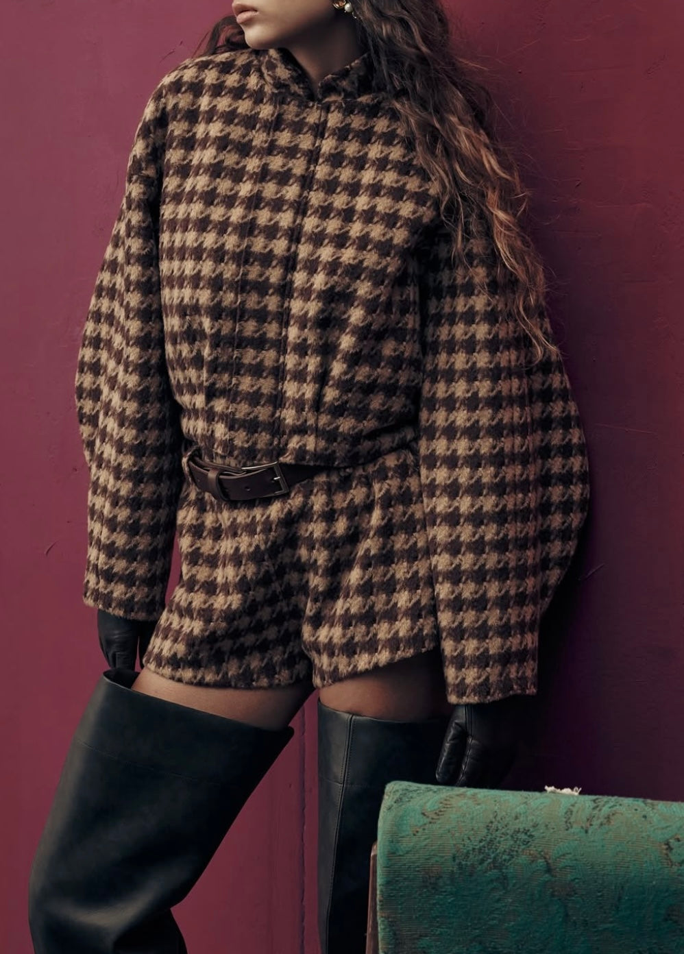 Vintage Plaid Co-ord