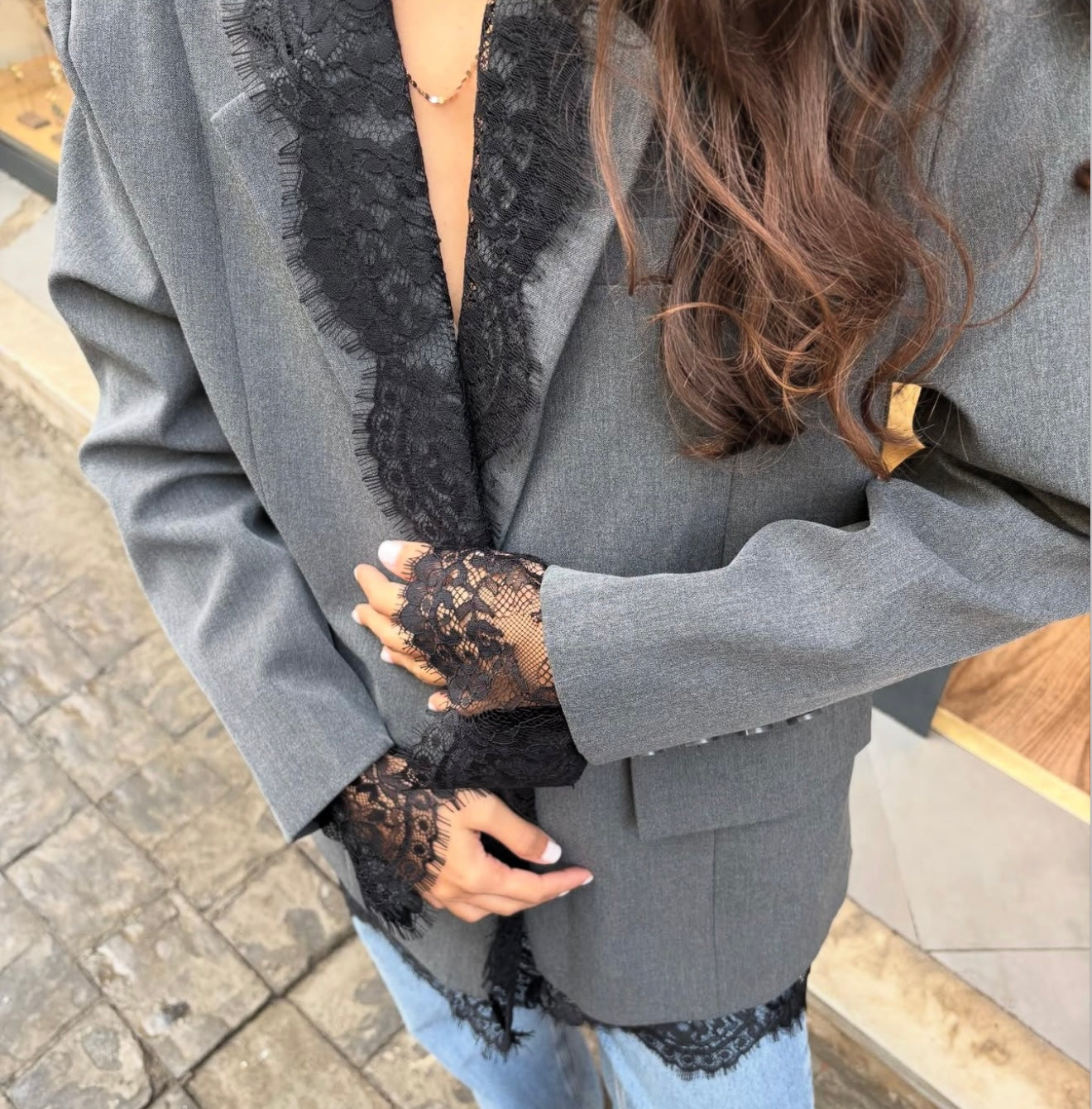 Naya Lace Blazer