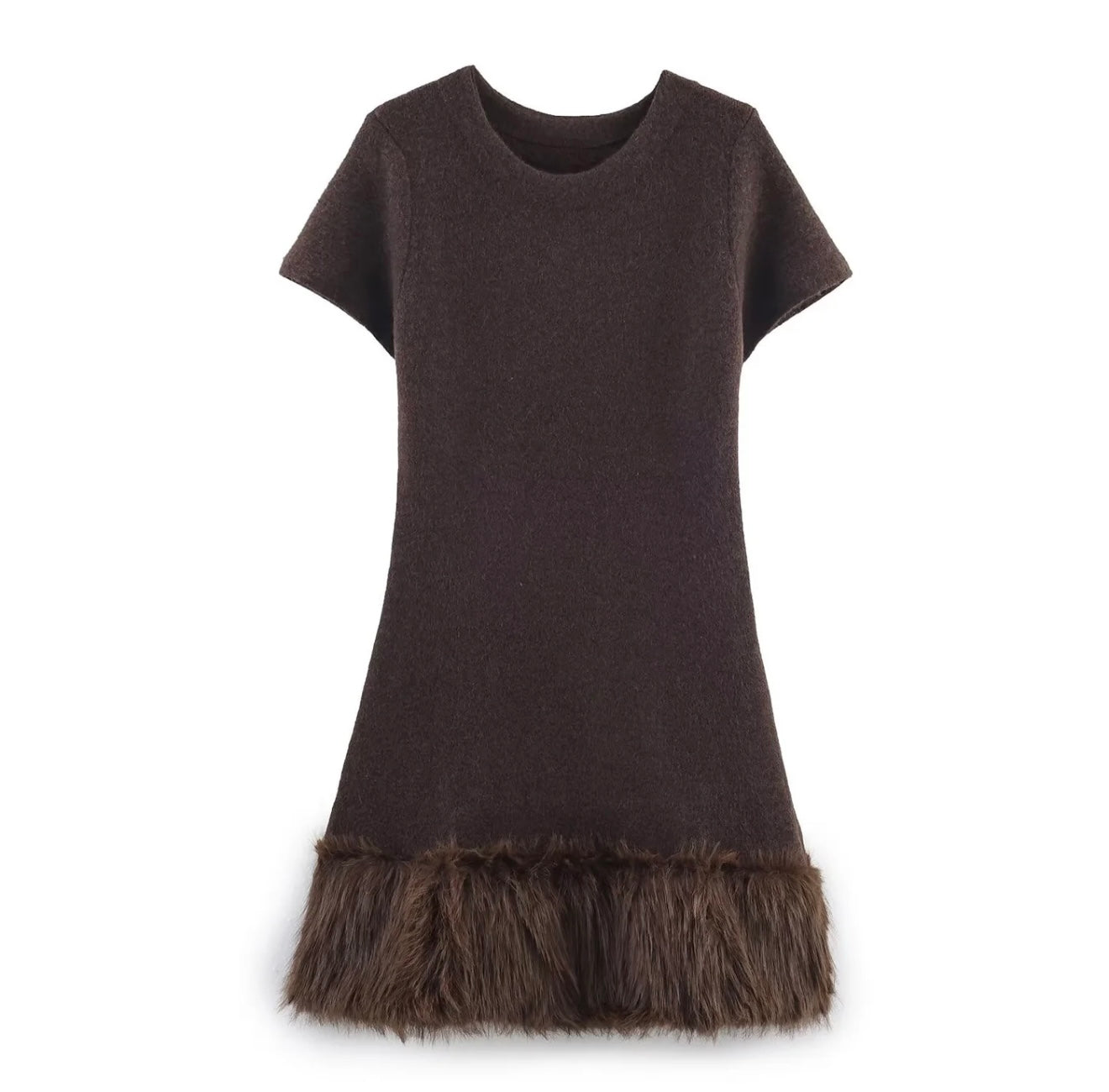 Hazel Feather Knit Dress