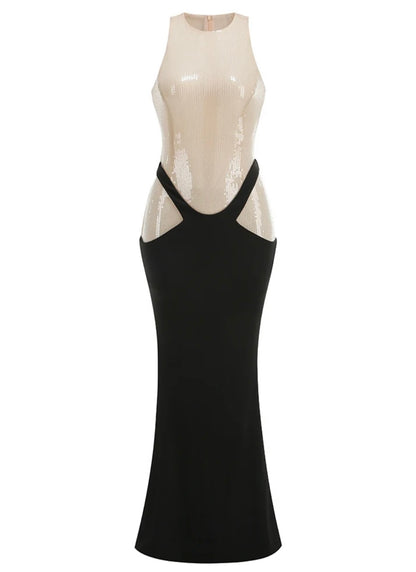 Midnight Allure Maxi Dress