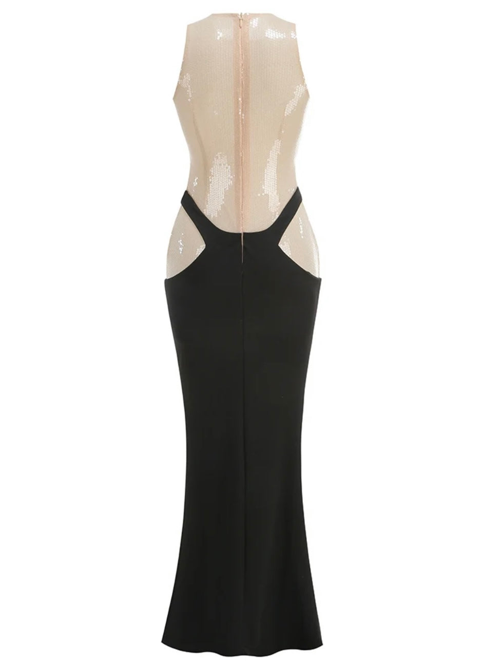 Midnight Allure Maxi Dress