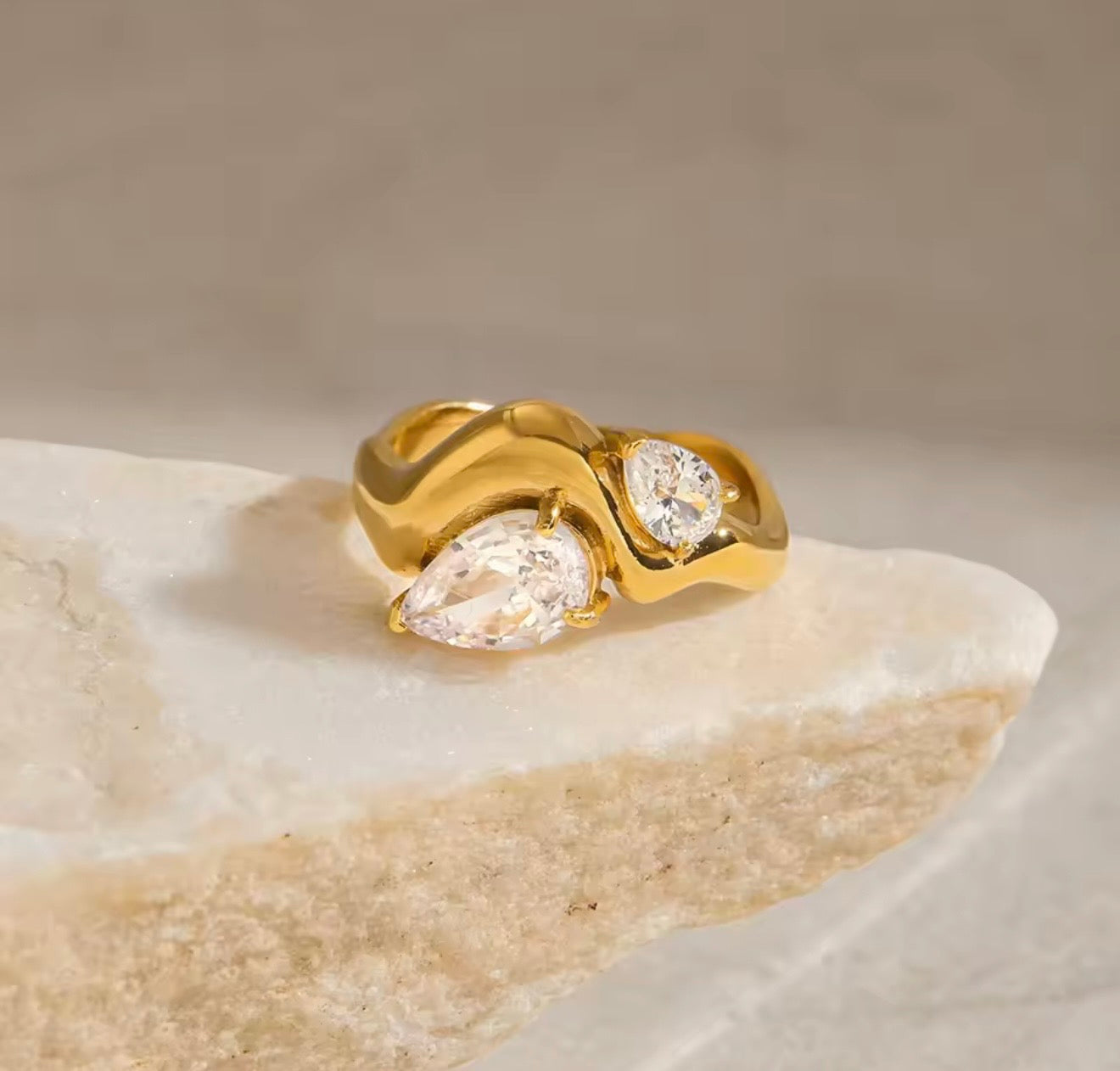 Twin Brilliance Ring