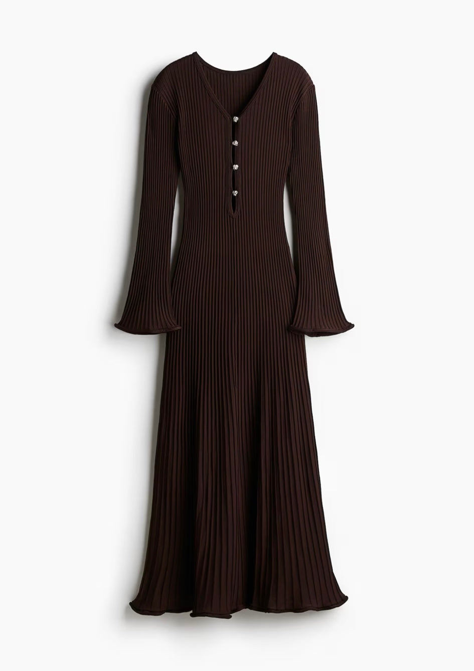 Mocha Rib Dress
