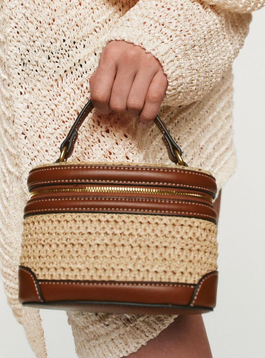 Woven Vanity Bag