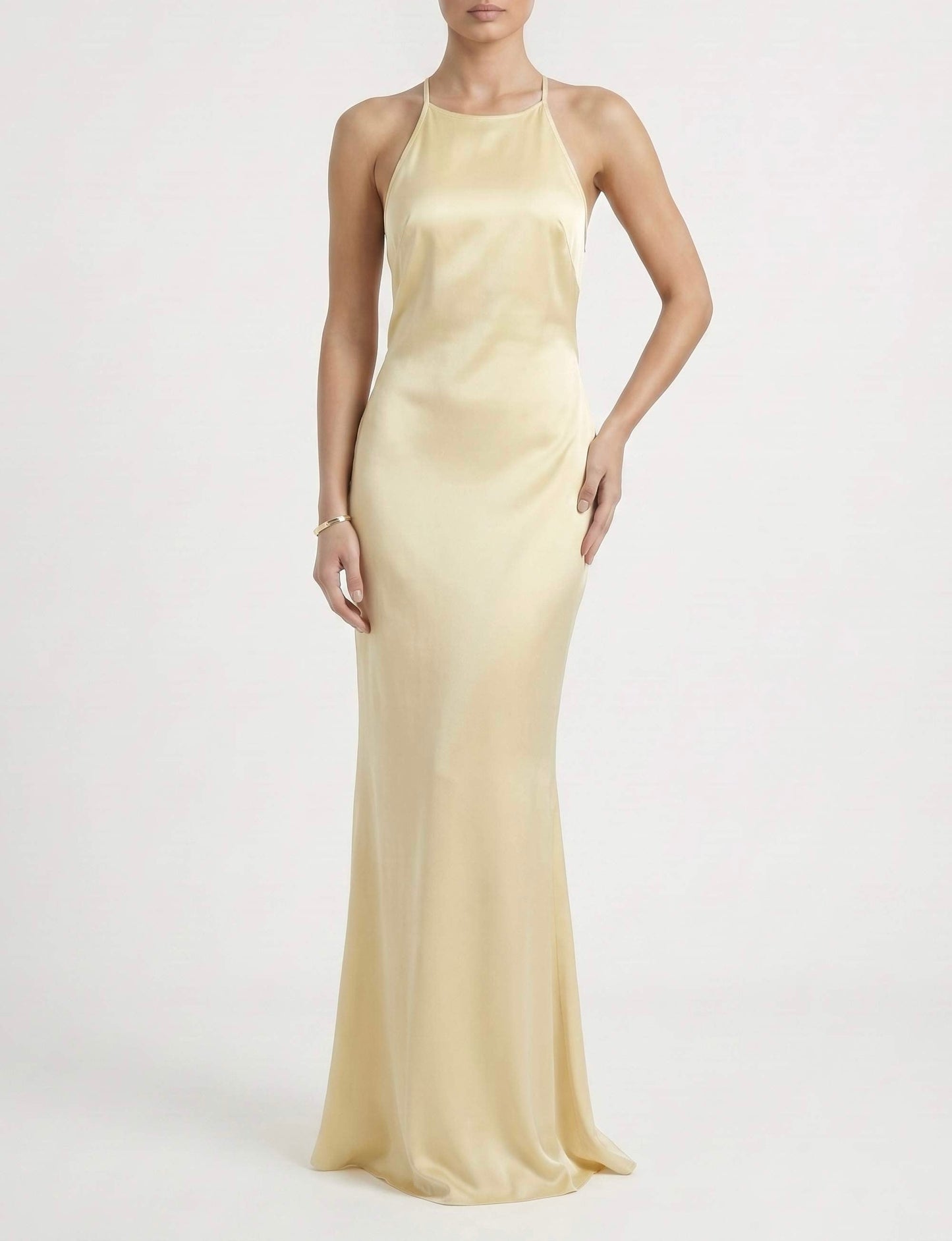 Crystal Back Maxi Dress