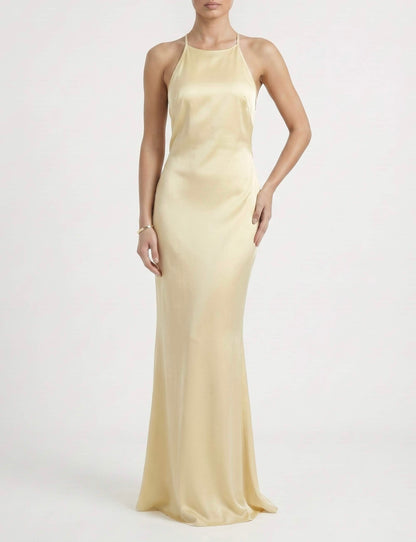 Crystal Back Maxi Dress