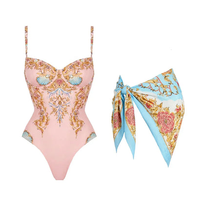 Palazzo Luxe Swimsuit Set