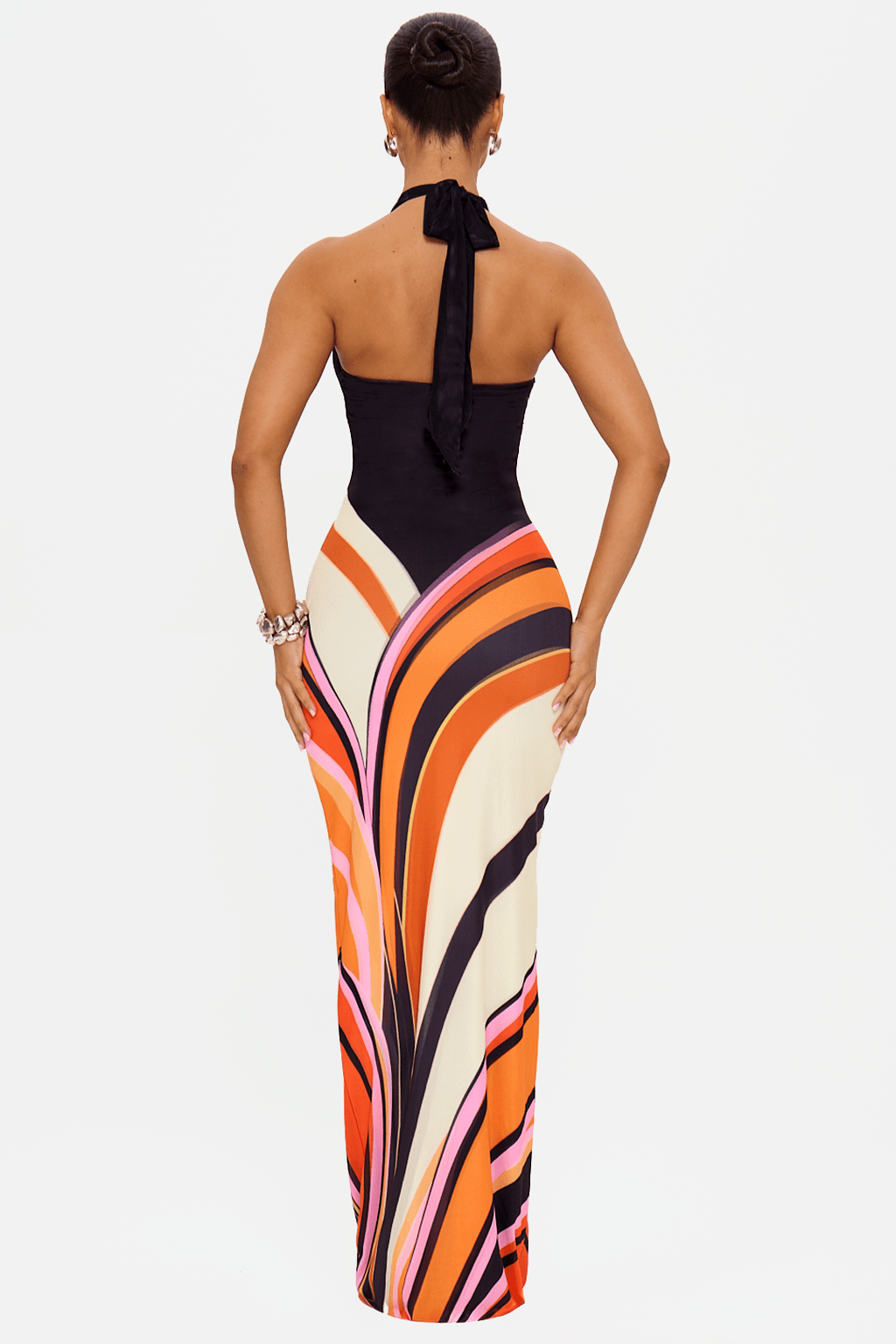 Solare Swirl Maxi Dress