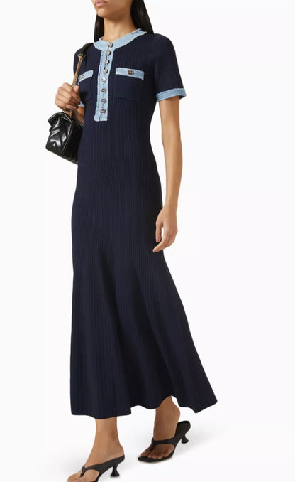 Maison Ribbed Midi