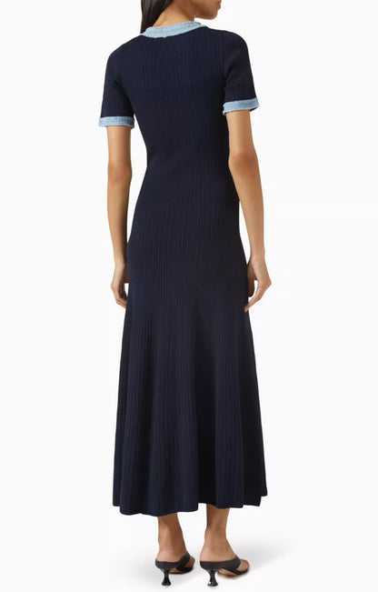Maison Ribbed Midi