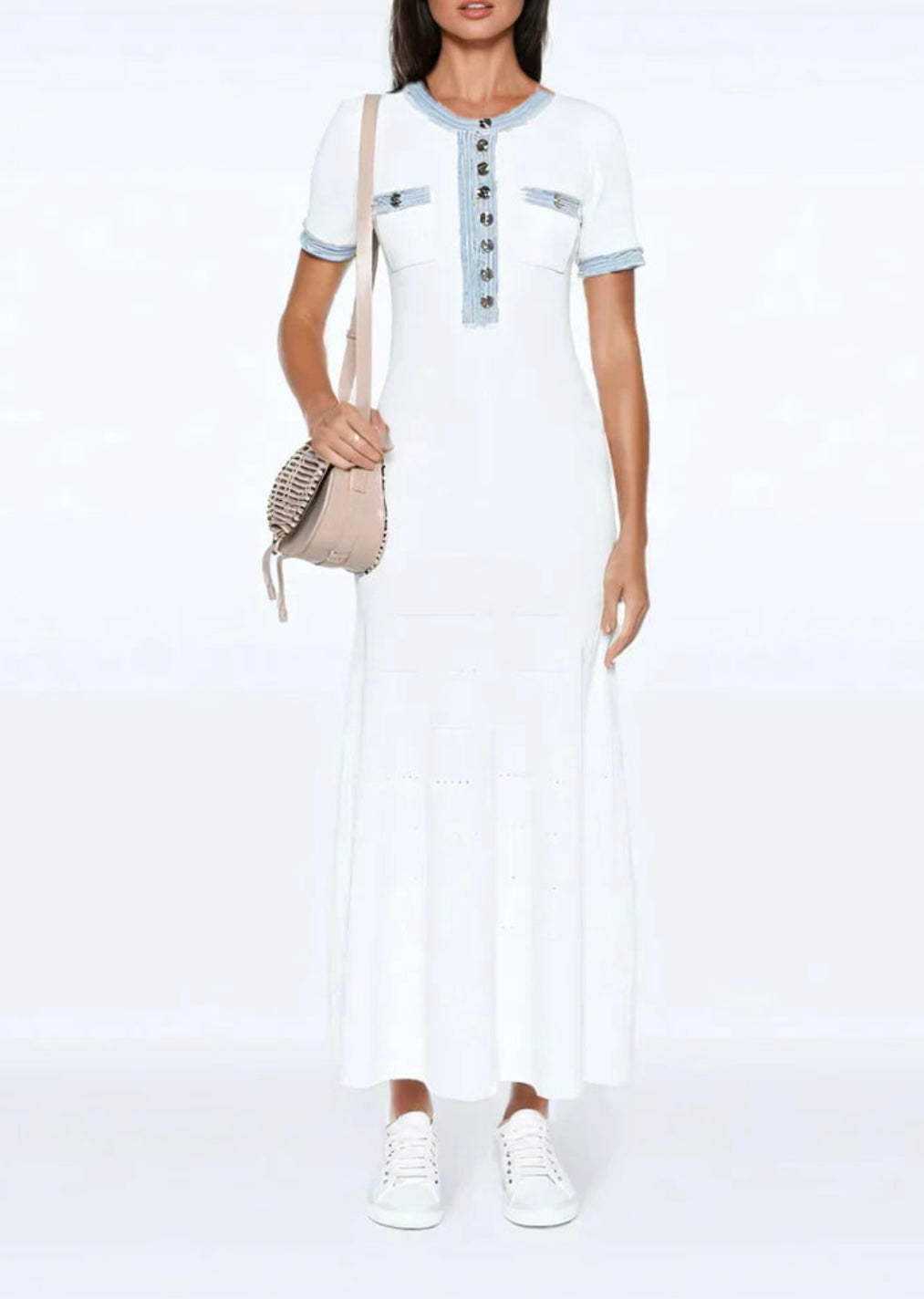 Maison Ribbed Midi