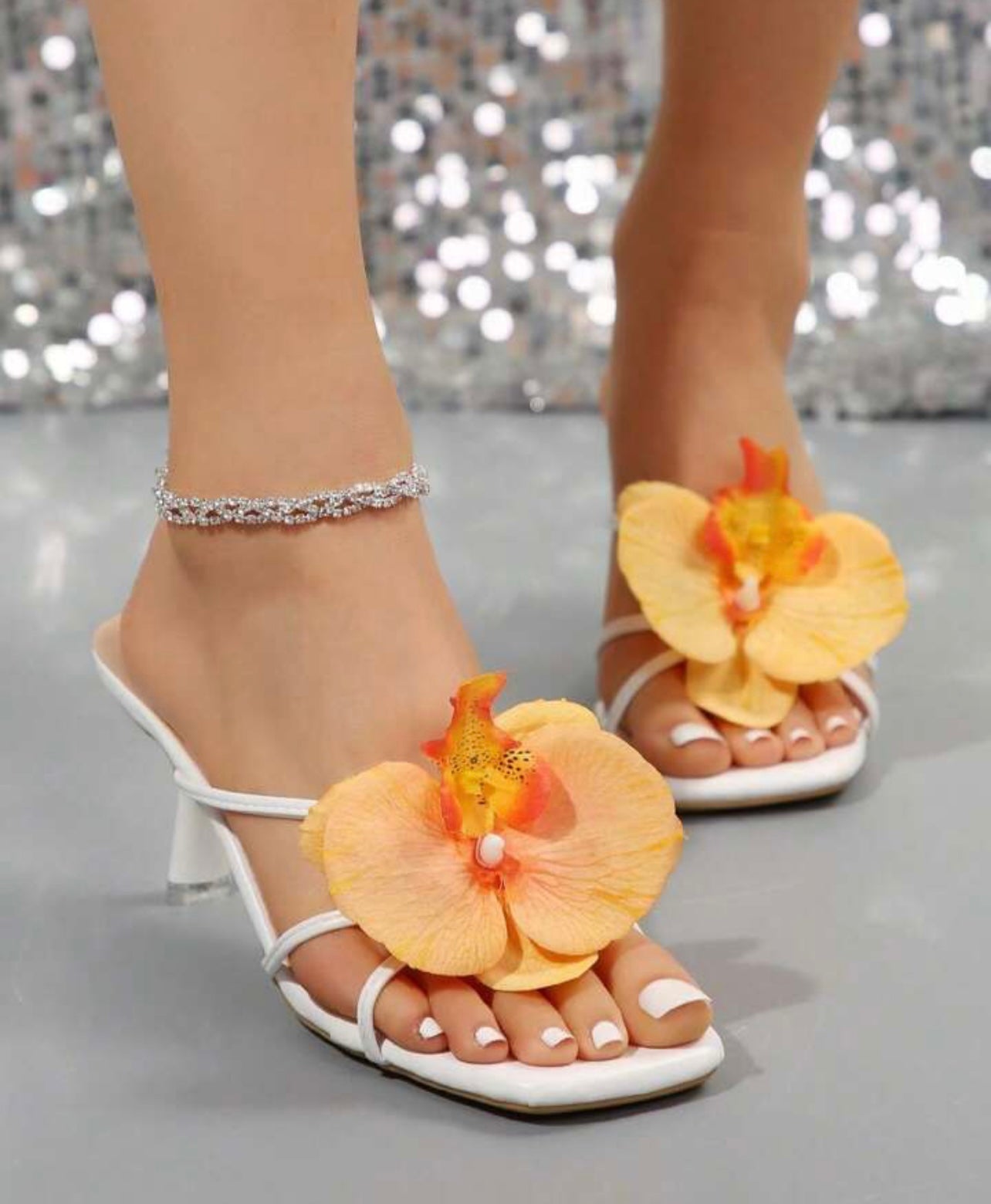 Orchidée Heels