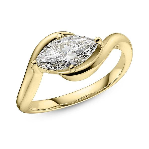 Marquise Solitaire Ring