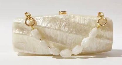 Lumina Pearl Clutch