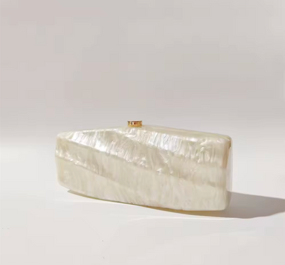 Lumina Pearl Clutch