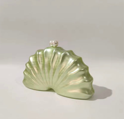 Lagoon Mirage Shell Clutch