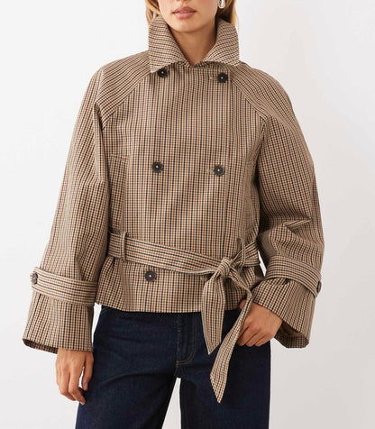 Amélie Short Trench Jacket