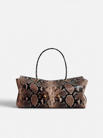 Croc Leather Bag