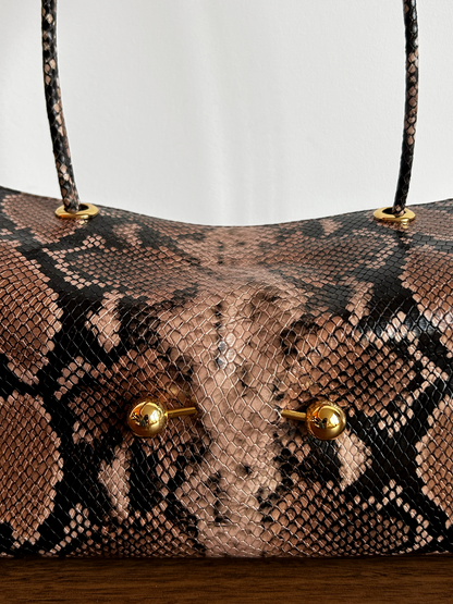 Croc Leather Bag