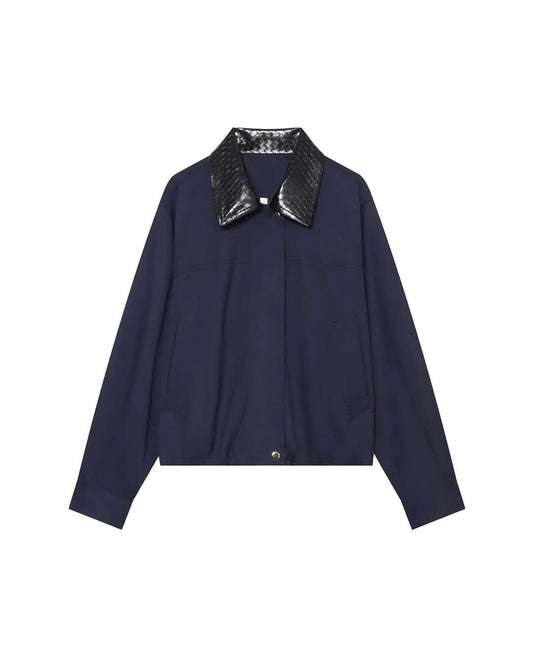 Valentina Contrast Collar Jacket
