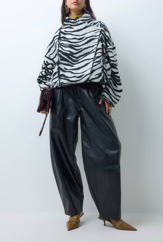 Zebra Oversized Jacket