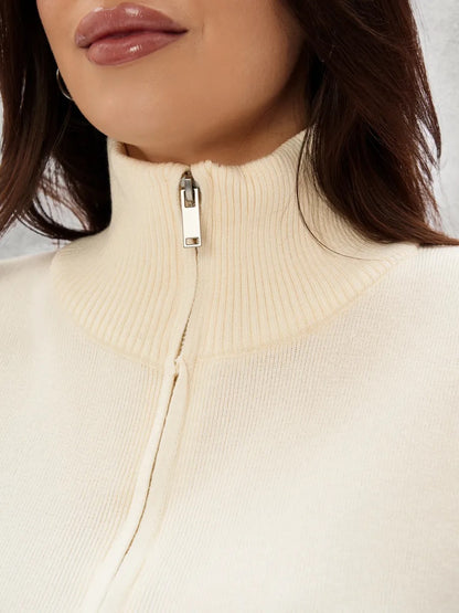 Zip-Up Knit Set