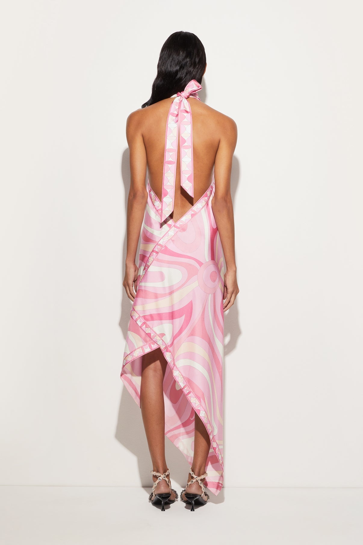 Vivid Asymmetrical Dress