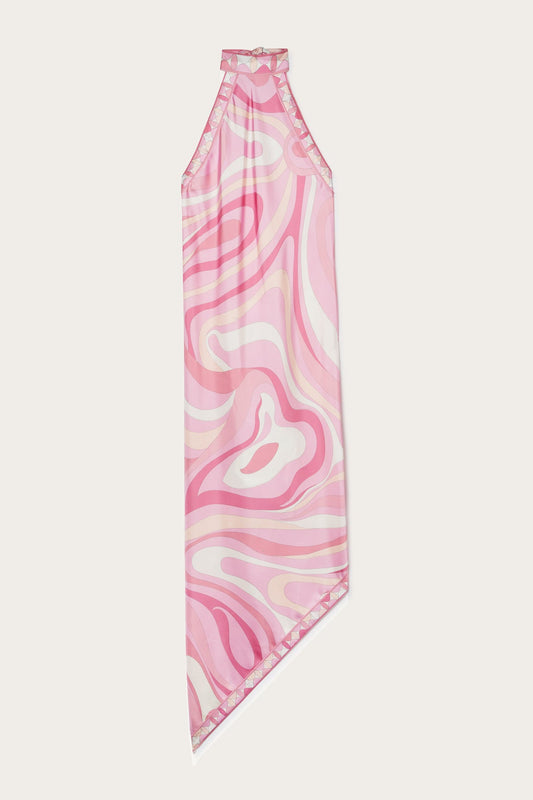 Vivid Asymmetrical Dress
