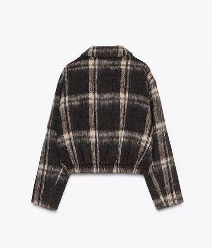 Tartan Cropped Jacket