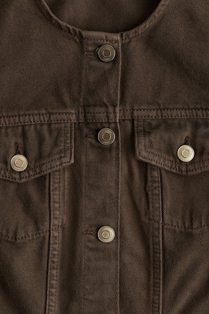 Tobacco Denim Set