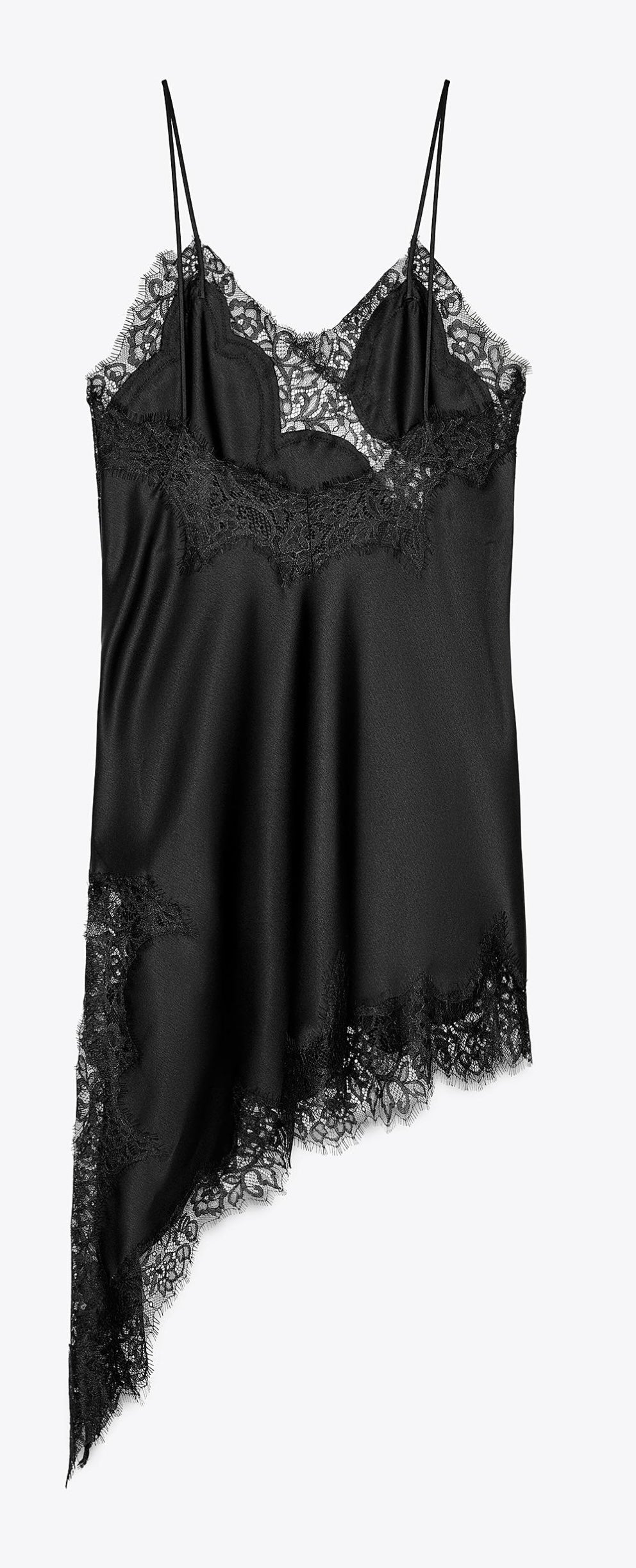Satin slip dress