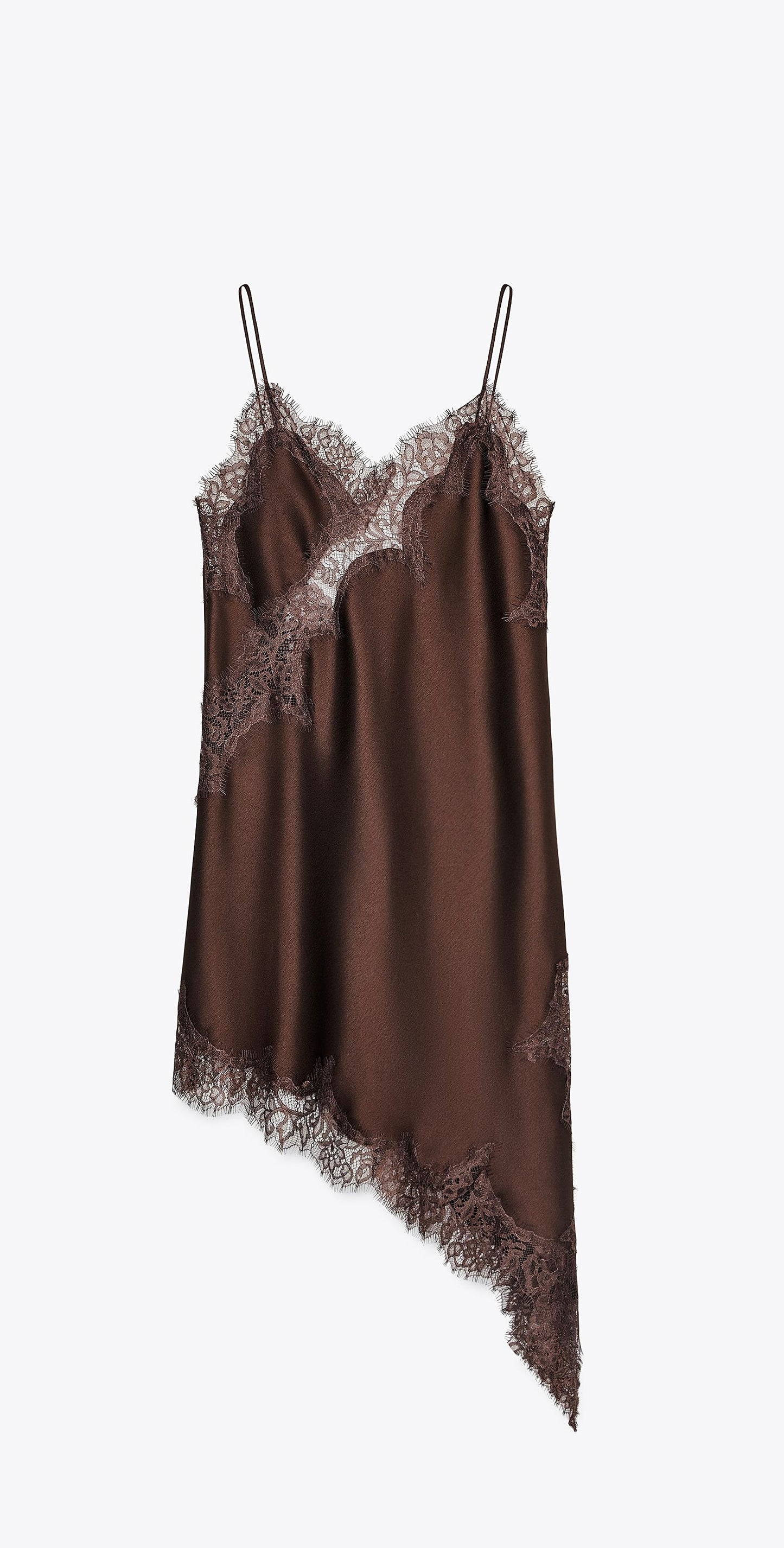 Satin slip dress