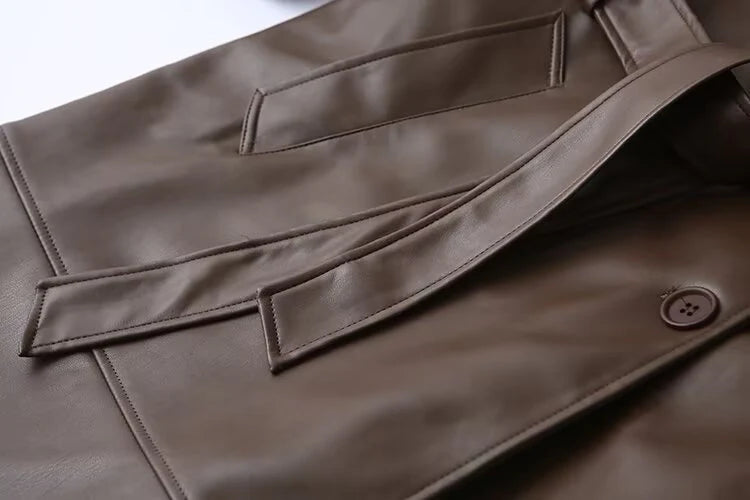 Chestnut Trenchcoat