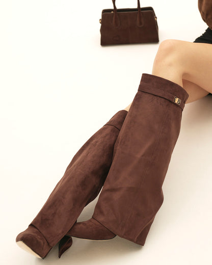 Runway Suede Boots