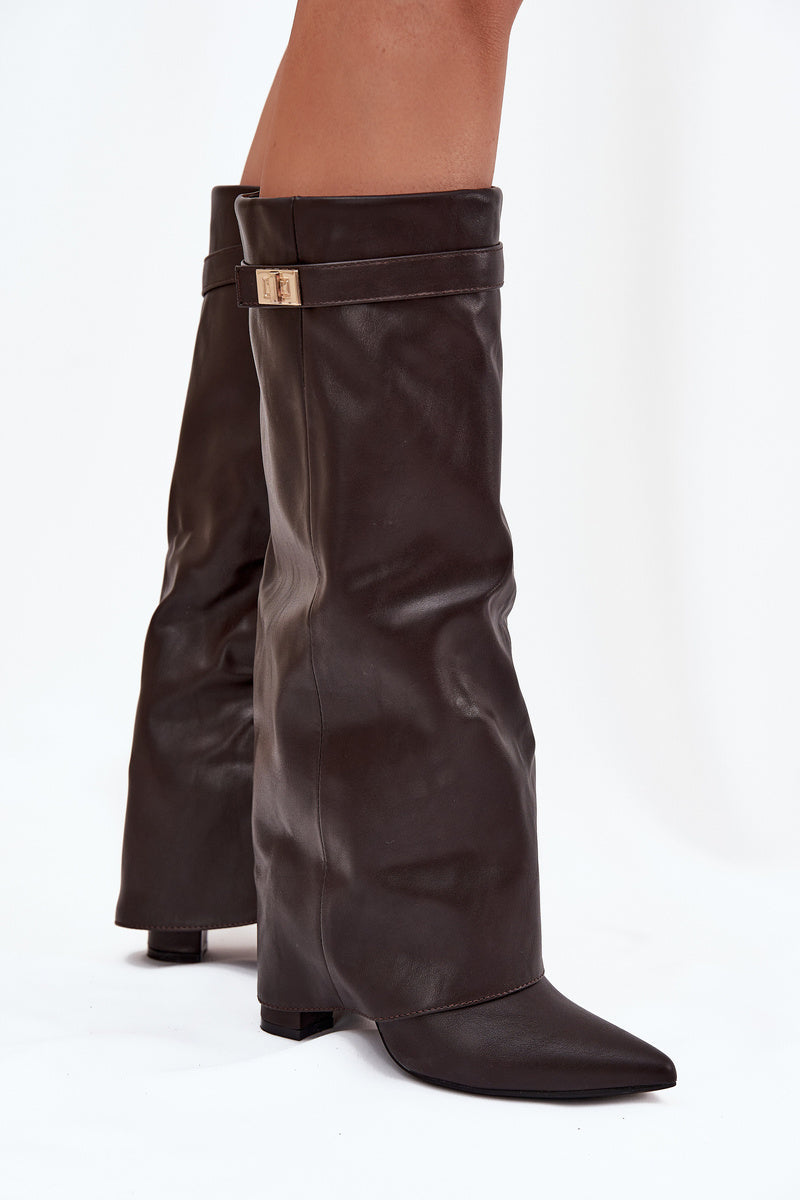 Runway Leather Boots