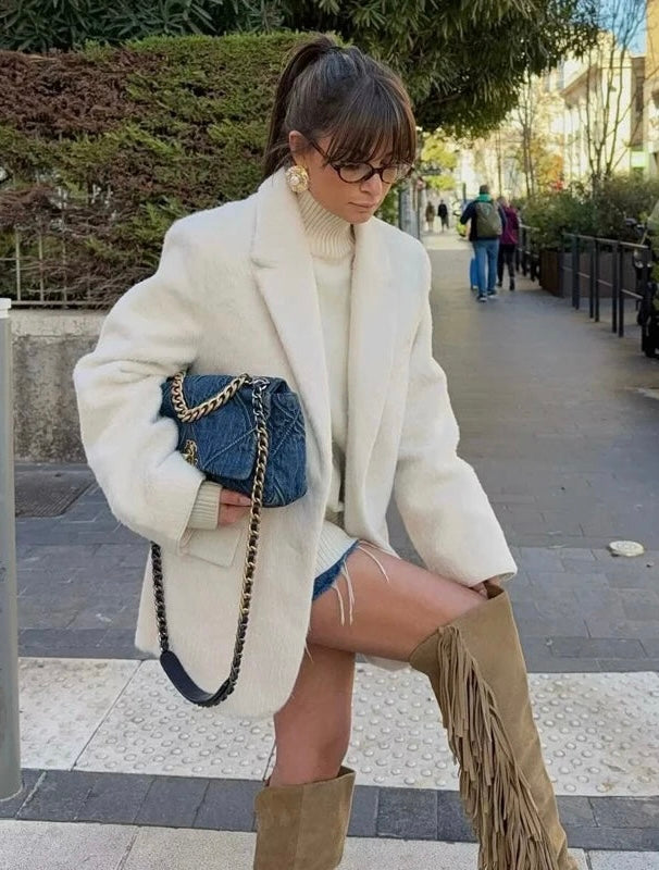 Blanc Luxe Blazer