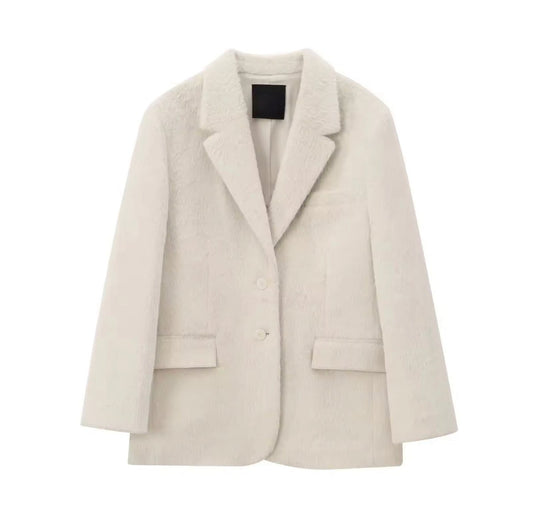 Blanc Luxe Blazer