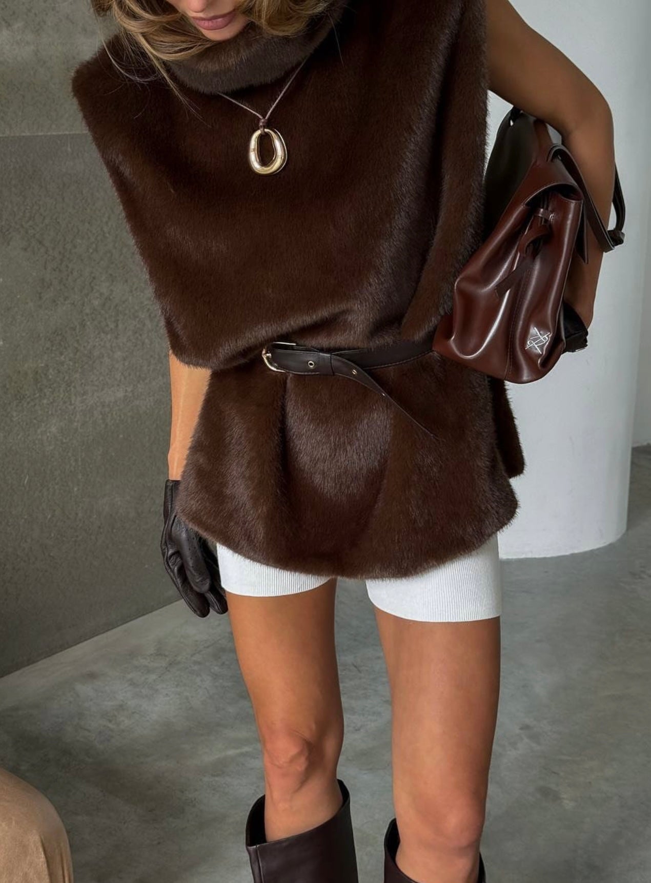 Aura Turtleneck Vest