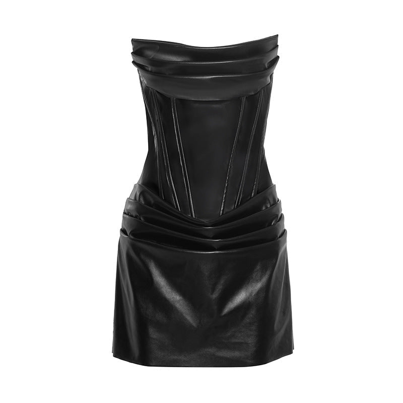 Lorna Leather Dress