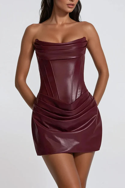 Lorna Leather Dress