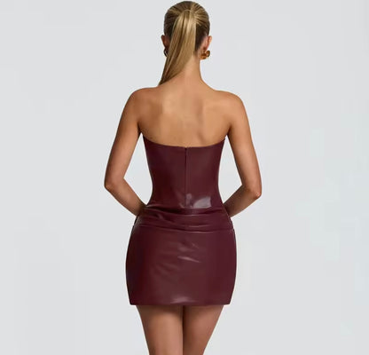 Lorna Leather Dress