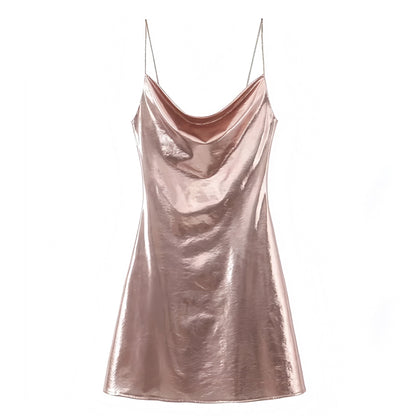 Metallic Muse Dress