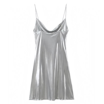 Metallic Muse Dress