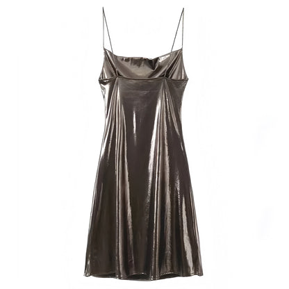 Metallic Muse Dress
